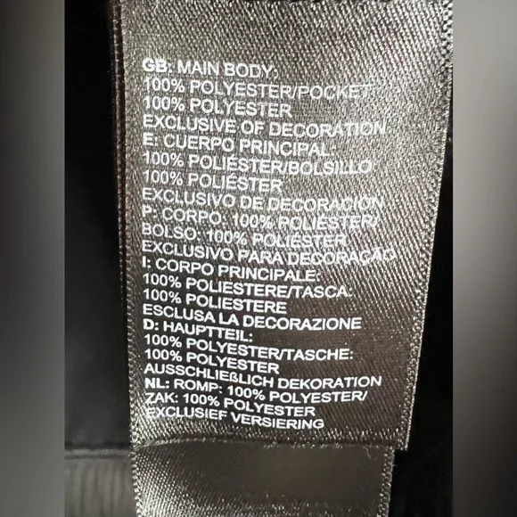 The North Face Jazzer Full Zip Jacket Drawstring Hem Relaxed Oversized Winter - Picture 6 of 12